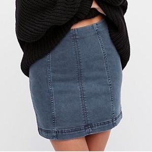Free People Modern Femme Skirt